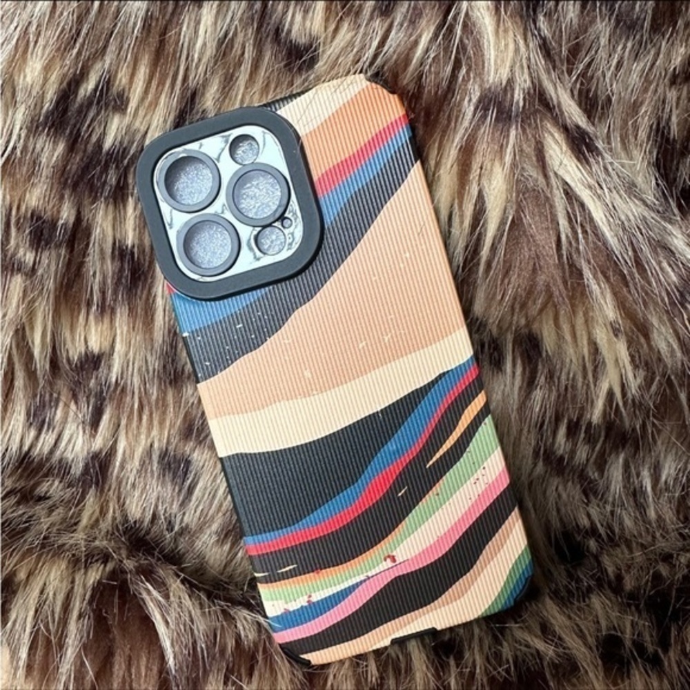 Iphone 14 Pro Max abstract print phone case NWT - Picture 3 of 4